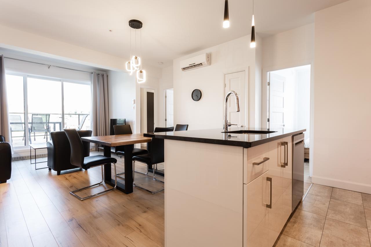 Aux Havres Urbains - Le Penthouse Du Kameleon Lägenhet Québec Exteriör bild